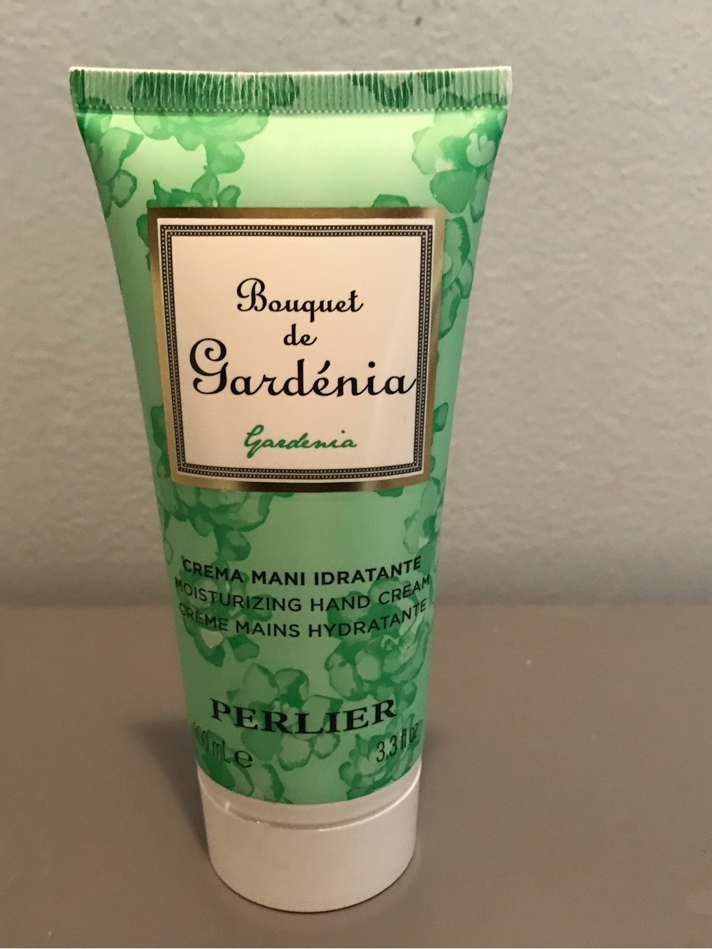 Perlier Bouquet de Gardenia Moisturizing Hand Cream - Green